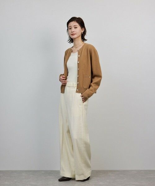 ROPE' / ロペ その他パンツ | MANTECO(マンテコ) コットンライトツイードパンツ/イージーケア | 詳細4