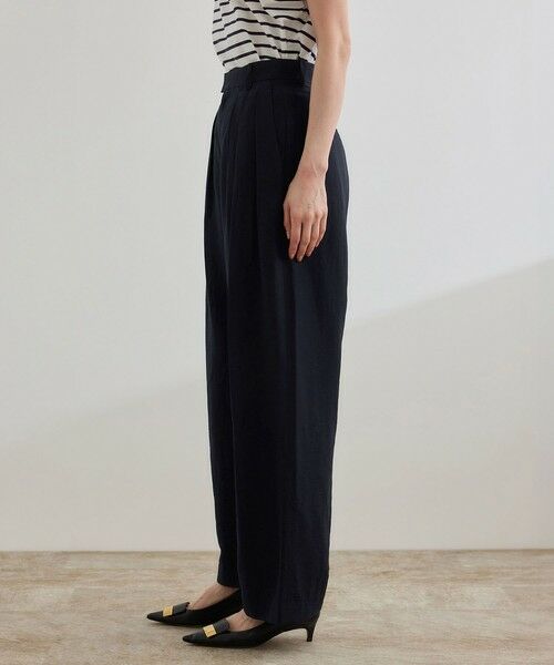 ROPE' / ロペ その他パンツ | 【洗える】ビスコースリネン スラブスリータックパンツ/一部セットアップ可能 | 詳細11