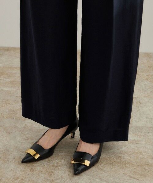 ROPE' / ロペ その他パンツ | 【洗える】ビスコースリネン スラブスリータックパンツ/一部セットアップ可能 | 詳細16