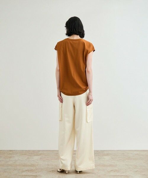 ROPE' / ロペ カーゴパンツ | 【洗える】シャイニーサテンパンツ/一部セットアップ対応 | 詳細7