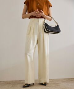 ROPE' / ロペ その他パンツ | 【撥水】ウールタックトラウザーパンツ【雑誌掲載】