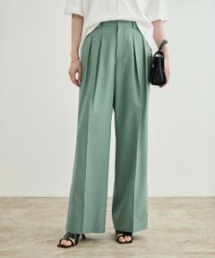 ROPE' / ロペ その他パンツ | 【撥水】ウールタックトラウザーパンツ【雑誌掲載】