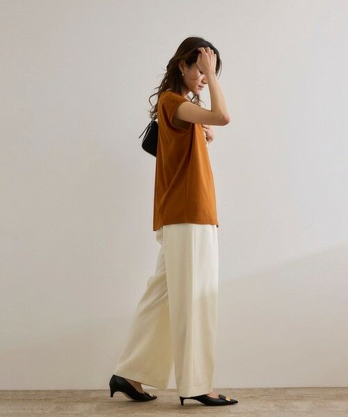 ROPE' / ロペ その他パンツ | 【撥水】ウールタックトラウザーパンツ【雑誌掲載】 | 詳細10