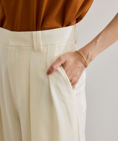 ROPE' / ロペ その他パンツ | 【撥水】ウールタックトラウザーパンツ【雑誌掲載】 | 詳細21