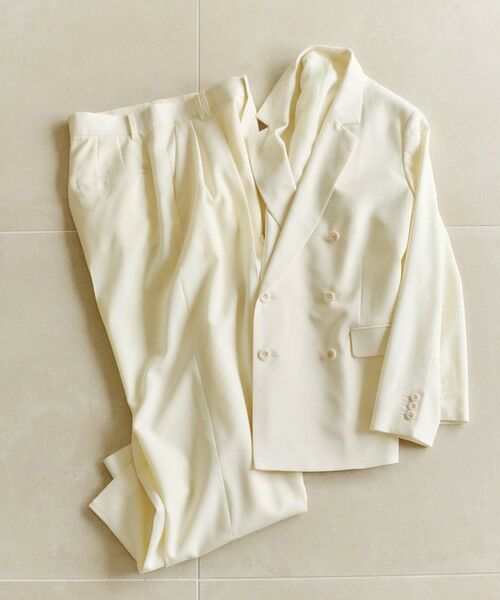 ROPE' / ロペ その他パンツ | 【撥水】ウールタックトラウザーパンツ【雑誌掲載】 | 詳細2