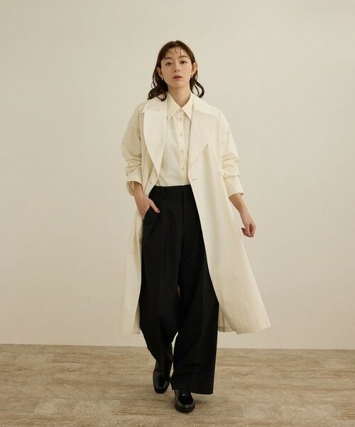 ROPE' / ロペ その他パンツ | 【撥水】ウールタックトラウザーパンツ【雑誌掲載】 | 詳細29