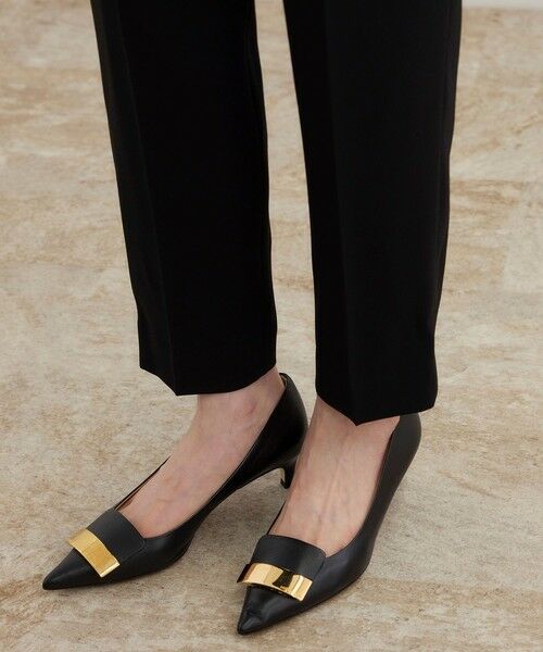 ROPE' / ロペ その他パンツ | トリアセバックサテン テーパードパンツ【オフィス/通勤/セットアップ対応】/洗える | 詳細13