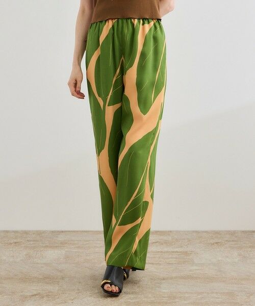 ROPE' / ロペ その他パンツ | 【洗える】【DEVEAUX（デヴォー）】エクスペンド リーフイージーパンツ | 詳細11