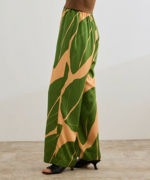 ROPE' / ロペ その他パンツ | 【洗える】【DEVEAUX（デヴォー）】エクスペンド リーフイージーパンツ | 詳細12