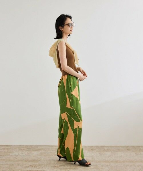 ROPE' / ロペ その他パンツ | 【洗える】【DEVEAUX（デヴォー）】エクスペンド リーフイージーパンツ | 詳細6