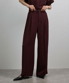 ROPE' / ロペ その他パンツ | 【洗える・カセット服】ライトトリアセイージーワイドパンツ/お仕事・通勤・セットアップ対応