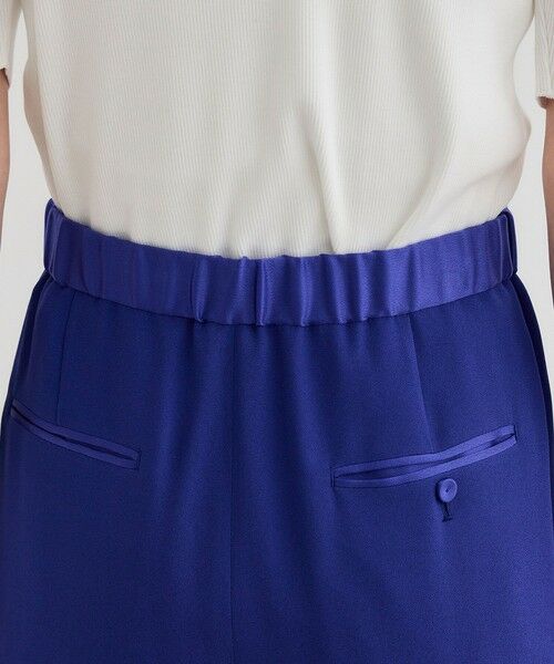 ROPE' / ロペ その他パンツ | 【洗える・カセット服】ライトトリアセイージーワイドパンツ/お仕事・通勤・セットアップ対応 | 詳細21