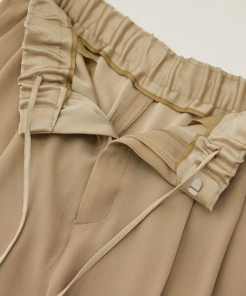 ROPE' / ロペ その他パンツ | 【洗える・カセット服】ライトトリアセイージーワイドパンツ/お仕事・通勤・セットアップ対応 | 詳細30