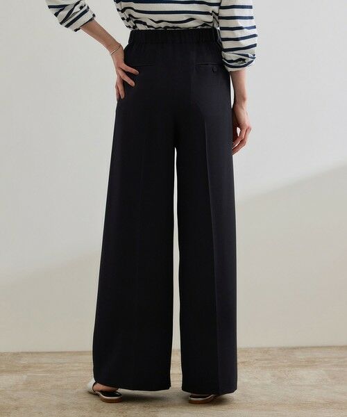 ROPE' / ロペ その他パンツ | 【洗える・カセット服・新色追加】バックサテンイージーワイドパンツ/お仕事・通勤・セットアップ対応 | 詳細20