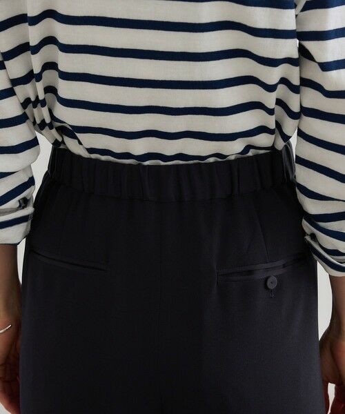 ROPE' / ロペ その他パンツ | 【洗える・カセット服・新色追加】バックサテンイージーワイドパンツ/お仕事・通勤・セットアップ対応 | 詳細21