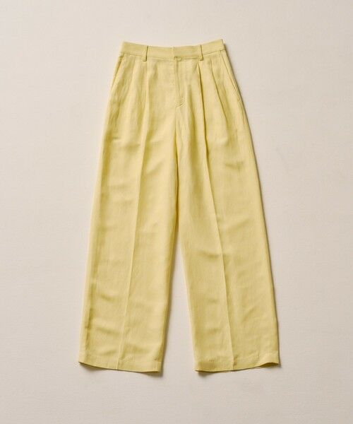 ROPE' / ロペ その他パンツ | レーヨンリネン センタープレスパンツ【セットアップジャケット・ワンピース対応】 | 詳細1