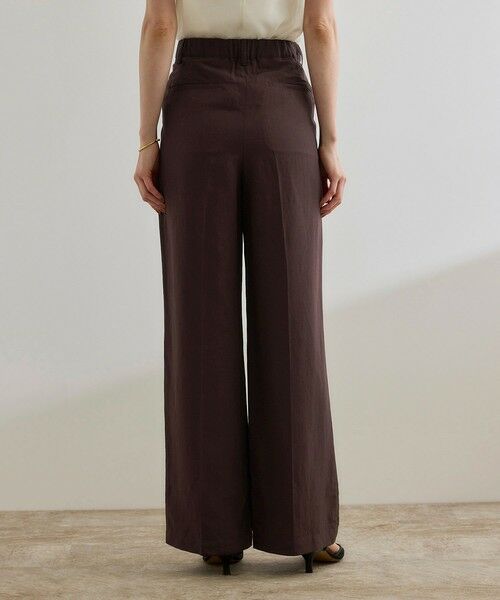 ROPE' / ロペ その他パンツ | レーヨンリネン センタープレスパンツ【セットアップジャケット・ワンピース対応】 | 詳細28
