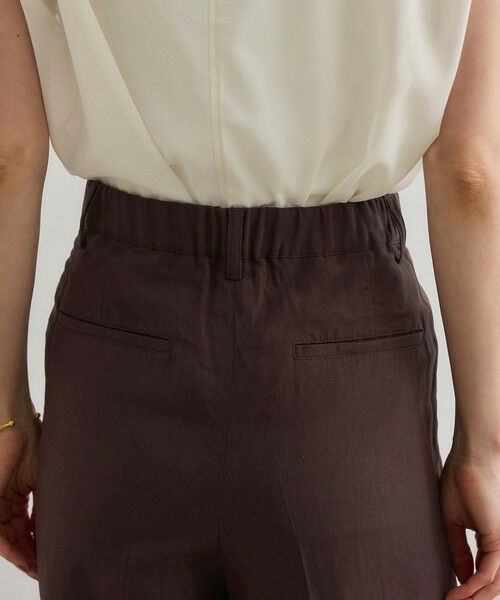 ROPE' / ロペ その他パンツ | レーヨンリネン センタープレスパンツ【セットアップジャケット・ワンピース対応】 | 詳細29