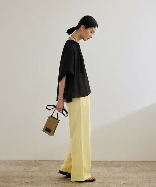 ROPE' / ロペ その他パンツ | レーヨンリネン センタープレスパンツ【セットアップジャケット・ワンピース対応】 | 詳細8
