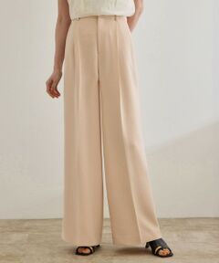 ROPE' / ロペ その他パンツ | 【洗える】ダブルクロスワイドパンツ（美人パンツ）