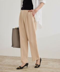 ROPE' / ロペ その他パンツ | 【洗える】ダブルクロステーパードパンツ（美人パンツ）