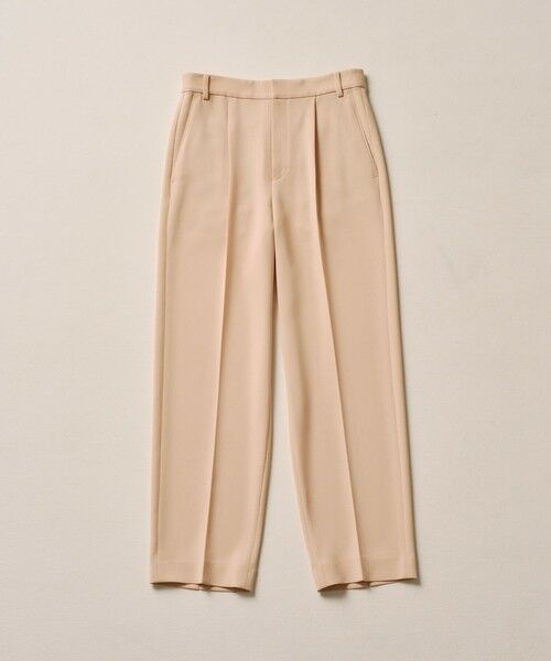 ROPE' / ロペ その他パンツ | 【洗える】ダブルクロステーパードパンツ(美人パンツ) | 詳細1