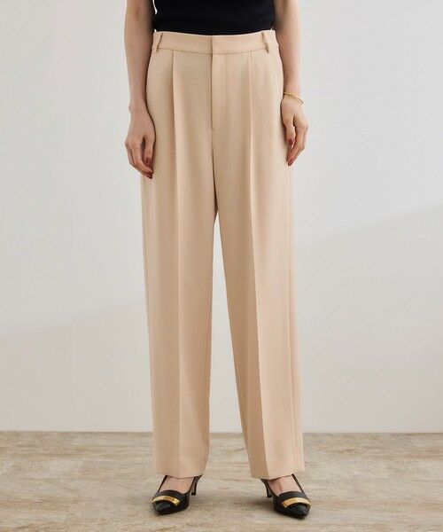 ROPE' / ロペ その他パンツ | 【洗える】ダブルクロステーパードパンツ(美人パンツ) | 詳細19