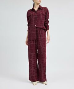 ROPE' / ロペ その他パンツ | R柄プリントイージーパンツ