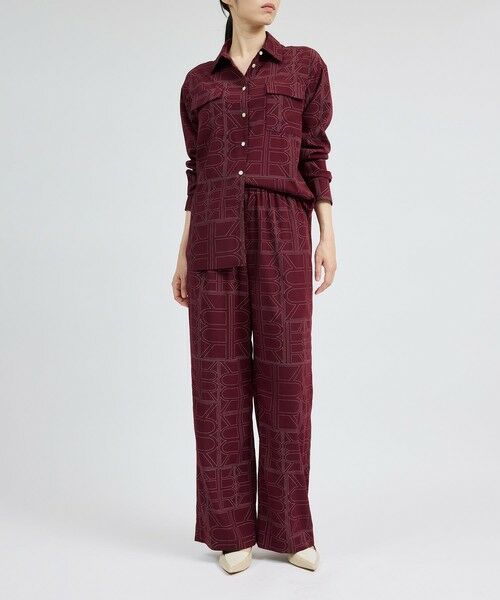 ROPE' / ロペ その他パンツ | R柄プリントイージーパンツ | 詳細1