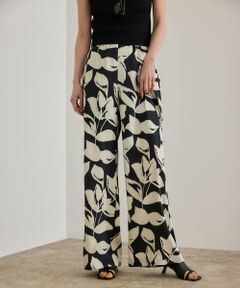 ROPE' / ロペ その他パンツ | DEVEAUXジオメトリックフラワーイージーワイドパンツ