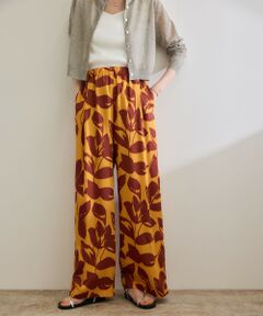 ROPE' / ロペ その他パンツ | DEVEAUXジオメトリックフラワーイージーワイドパンツ