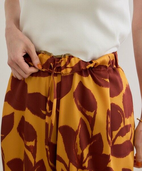 ROPE' / ロペ その他パンツ | DEVEAUXジオメトリックフラワーイージーワイドパンツ | 詳細11