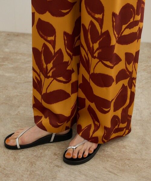 ROPE' / ロペ その他パンツ | DEVEAUXジオメトリックフラワーイージーワイドパンツ | 詳細13