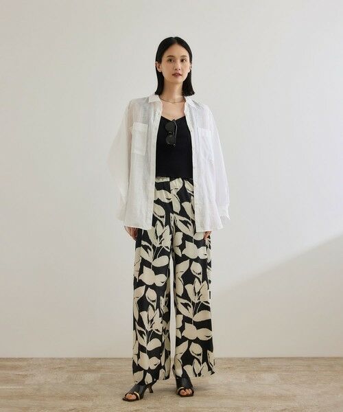 ROPE' / ロペ その他パンツ | DEVEAUXジオメトリックフラワーイージーワイドパンツ | 詳細17