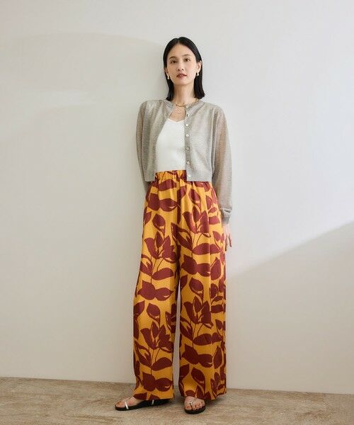 ROPE' / ロペ その他パンツ | DEVEAUXジオメトリックフラワーイージーワイドパンツ | 詳細19