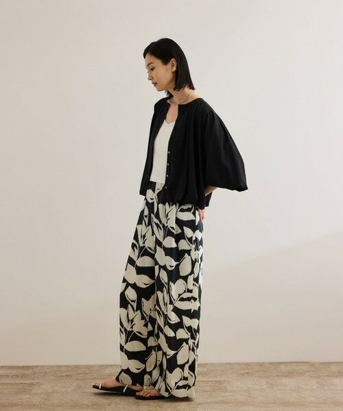 ROPE' / ロペ その他パンツ | DEVEAUXジオメトリックフラワーイージーワイドパンツ | 詳細2