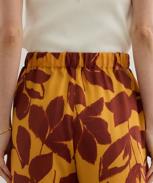 ROPE' / ロペ その他パンツ | DEVEAUXジオメトリックフラワーイージーワイドパンツ | 詳細9