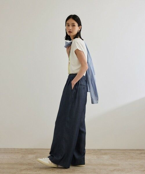ROPE' / ロペ その他パンツ | 【洗える】テンセルデニムイージーパンツ | 詳細2