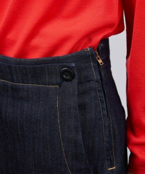 ROPE' / ロペ デニムパンツ | ストレッチデニム セーラーパンツ/イージーケア | 詳細15