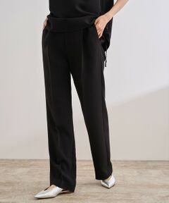 ROPE' / ロペ その他パンツ | 【洗える】バックサテンセミフレアパンツ【WEB・一部店舗限定】