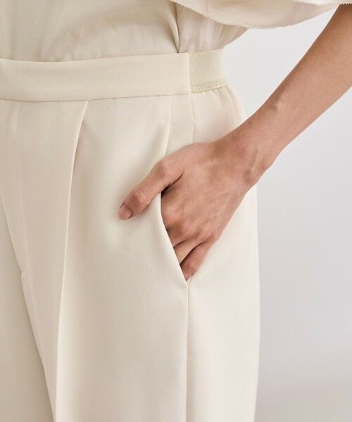 ROPE' / ロペ その他パンツ | 【洗える】バックサテンセミフレアパンツ【WEB・一部店舗限定】 | 詳細12
