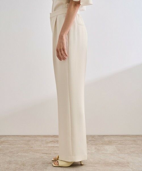 ROPE' / ロペ その他パンツ | 【洗える】バックサテンセミフレアパンツ【WEB・一部店舗限定】 | 詳細8