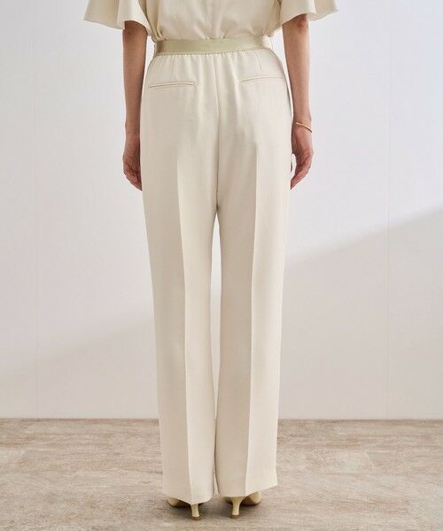 ROPE' / ロペ その他パンツ | 【洗える】バックサテンセミフレアパンツ【WEB・一部店舗限定】 | 詳細9