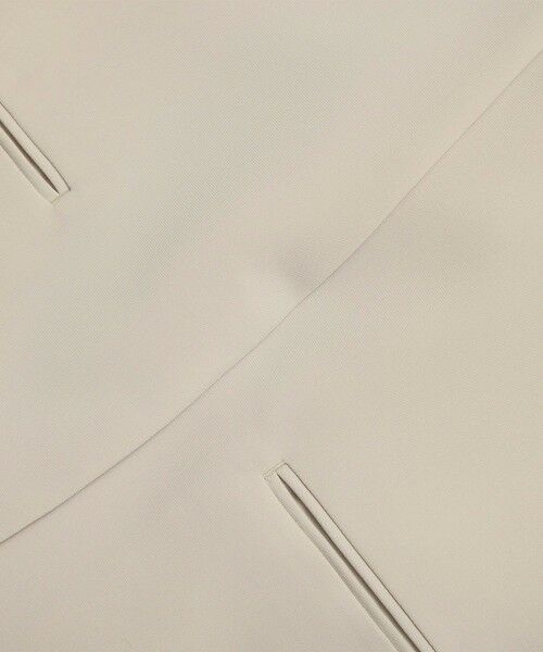 ROPE' / ロペ ノーカラージャケット | トリアセダブルクロスＶネックジャケット/イージーケア | 詳細22