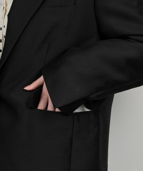 ROPE' / ロペ テーラードジャケット | シルクウールオーバージャケット | 詳細13