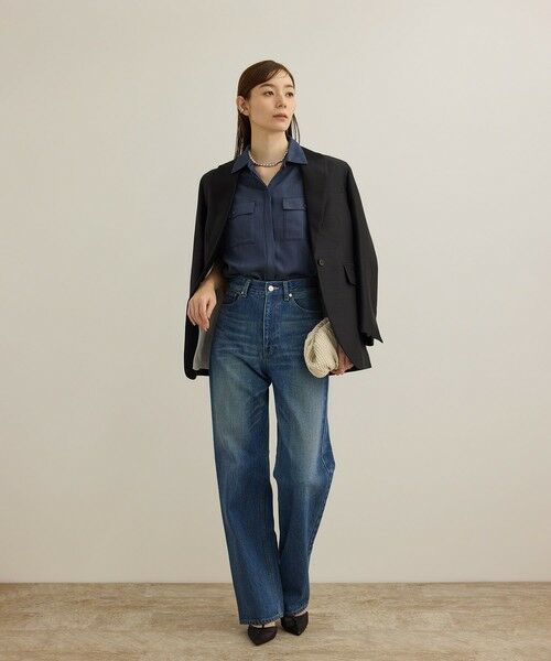 ROPE' / ロペ テーラードジャケット | シルクウールオーバージャケット | 詳細21