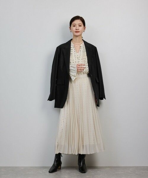 ROPE' / ロペ テーラードジャケット | シルクウールオーバージャケット | 詳細5