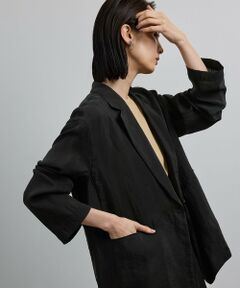 ROPE' / ロペ テーラードジャケット | 【洗える・新色追加】シアーライトジャケット