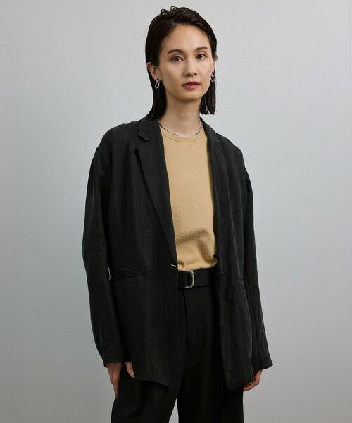 ROPE' / ロペ テーラードジャケット | 【洗える・新色追加】シアーライトジャケット | 詳細1