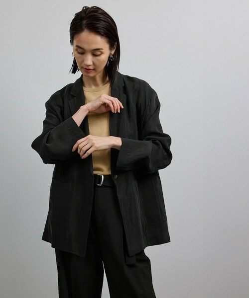ROPE' / ロペ テーラードジャケット | 【洗える・新色追加】シアーライトジャケット | 詳細2